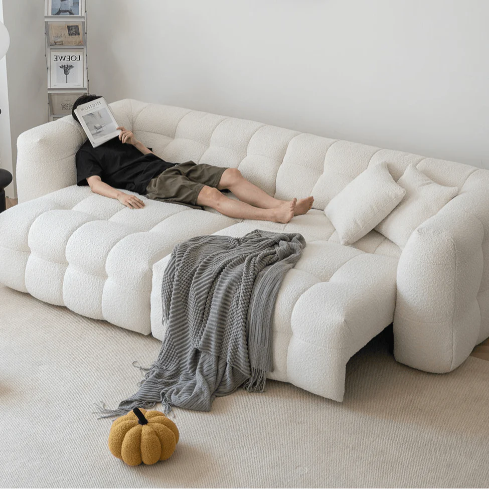 Anakin Extendable Sofa in Bouclé - Image 3