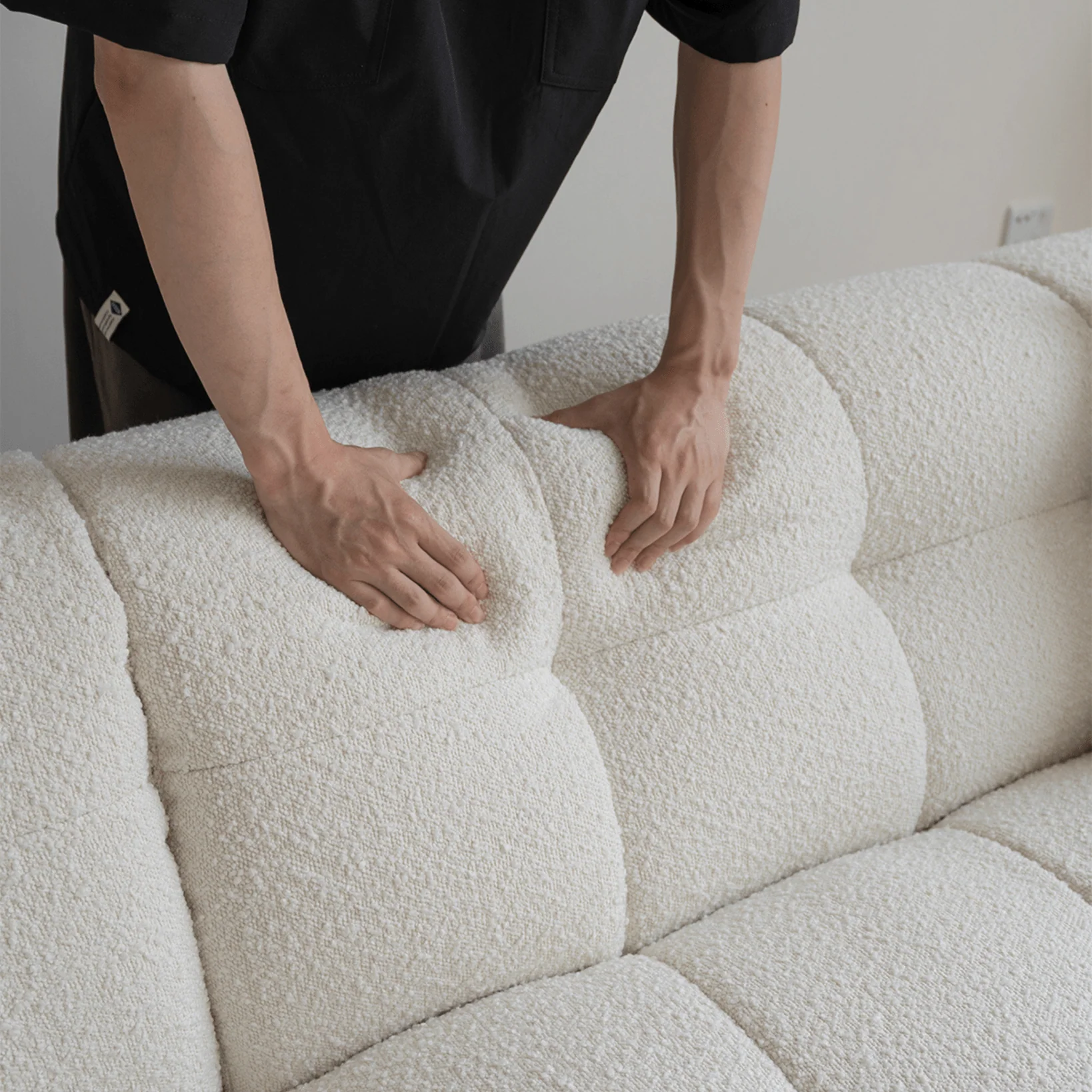 Anakin Extendable Sofa in Bouclé - Image 6