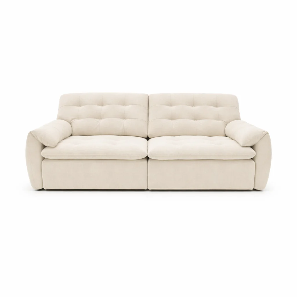 Tiffany Extendable Sofa in Chenille - Image 17