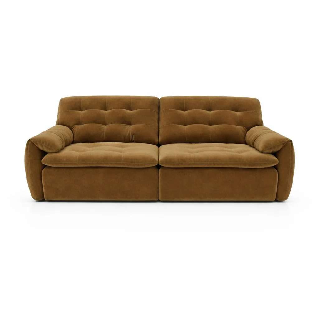 Tiffany Extendable Sofa in Chenille - Image 20