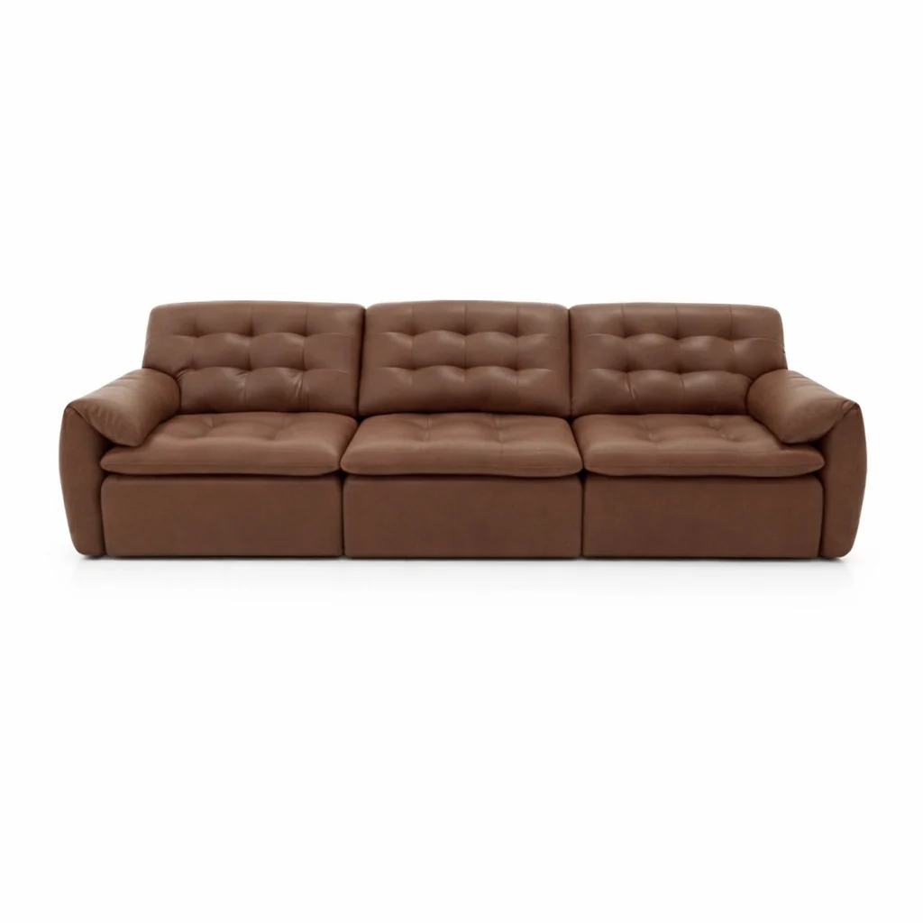Tiffany Extendable Sofa in Eco Genuine Leather - Image 11