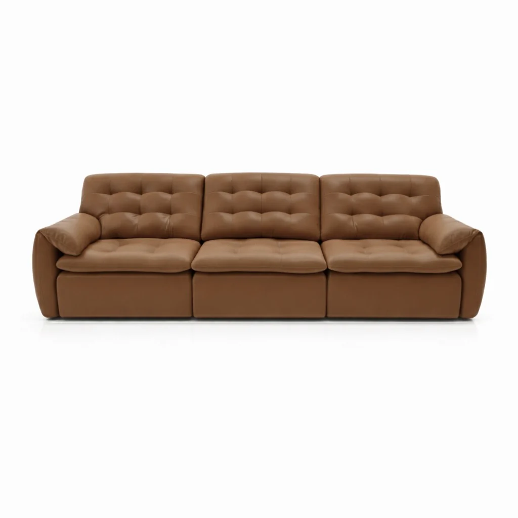 Tiffany Extendable Sofa in Eco Genuine Leather - Image 12