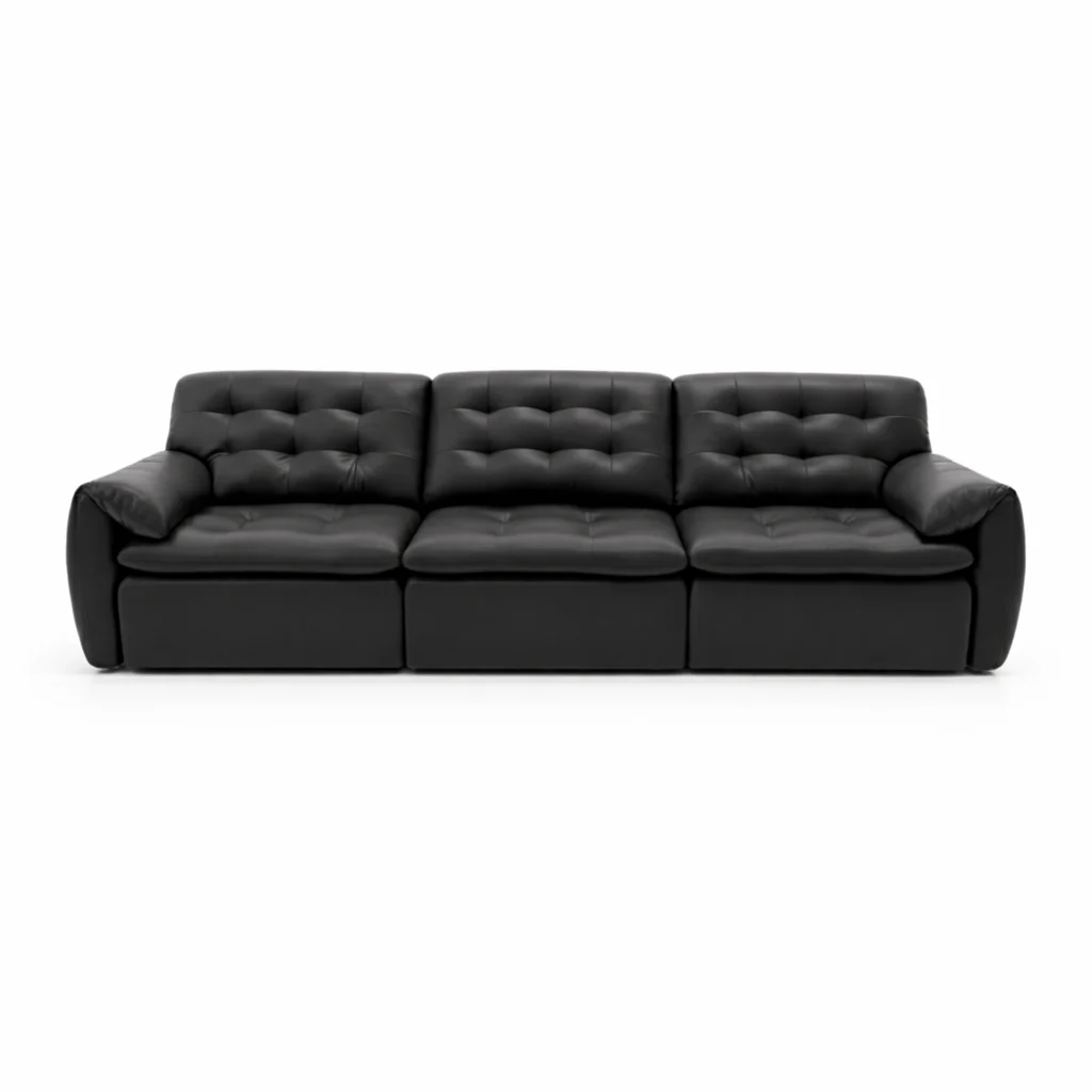 Tiffany Extendable Sofa in Eco Genuine Leather - Image 13