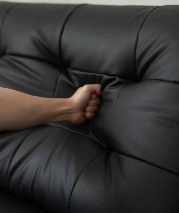 Tiffany Extendable Sofa in Eco Genuine Leather - Image 6