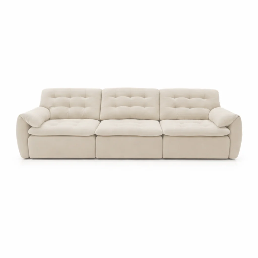 Tiffany Extendable Sofa in Eco Genuine Leather - Image 8