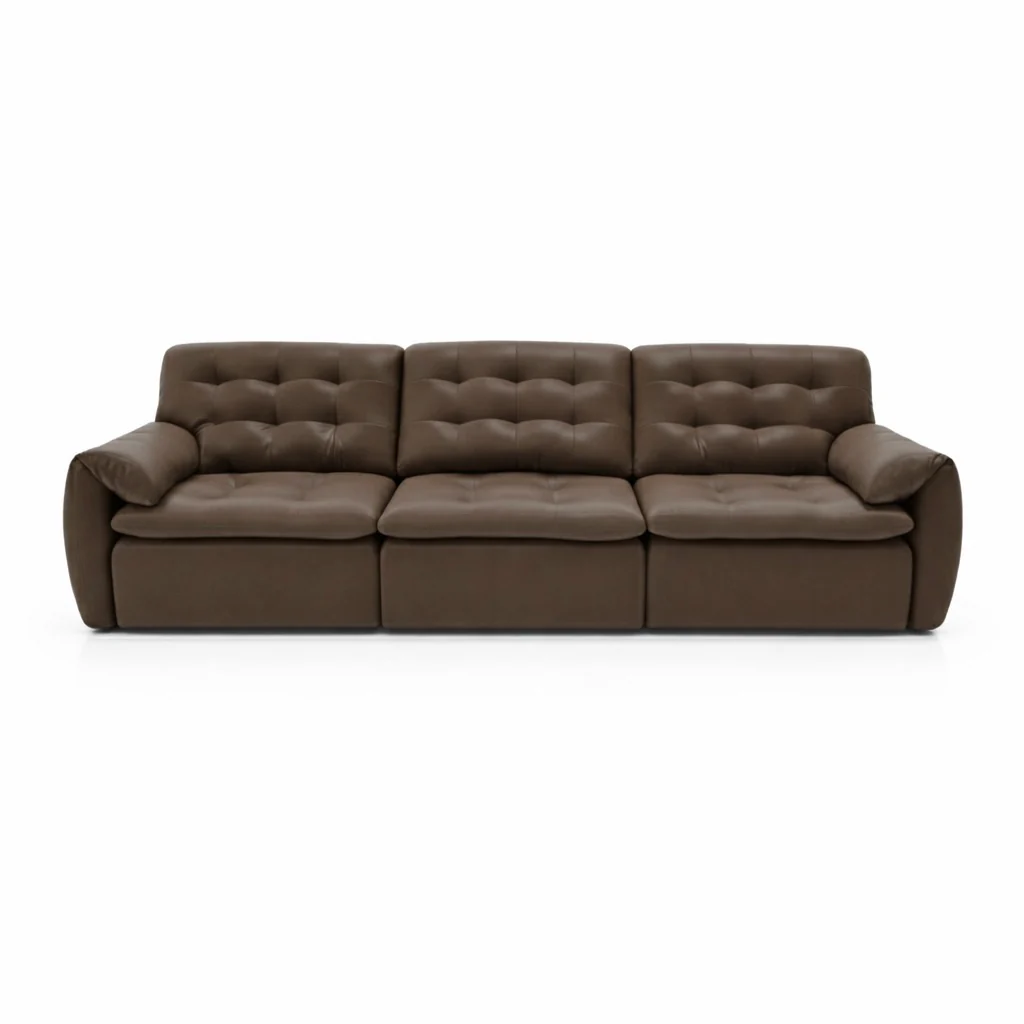 Tiffany Extendable Sofa in Eco Genuine Leather - Image 9